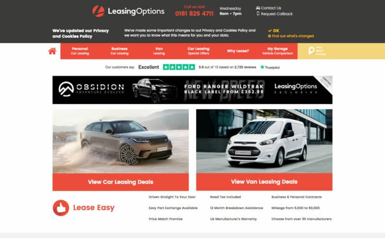 Leasing Options